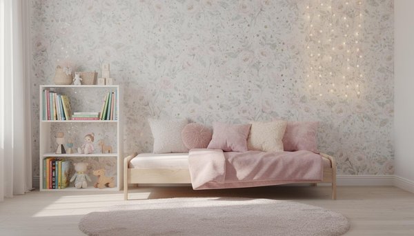Le papier peint chambre fille : choisir le modèle parfait pour une déco tendance